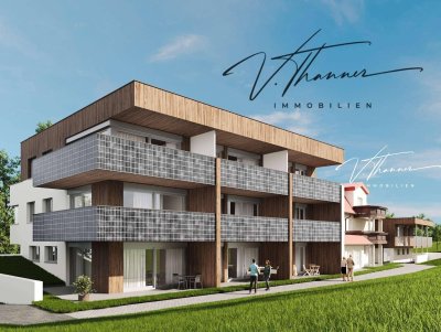Neubauprojekt in Laakirchen: Wunderschöne 3-Zimmer-Wohnung mit großem Balkon und Loggia.