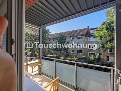Tauschwohnung: Große 2 Zimmer +Balkon+Badwanne