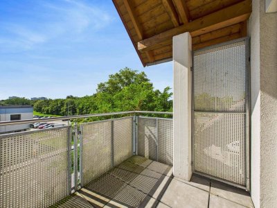 LINZ (Schörgenhubstraße): DACHGESCHOSS-WOHNUNG mit EMPORE ca. 76,5 m² Wohnfläche + BALKON ca. 4,9 m²