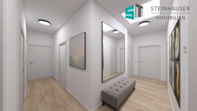 Exklusiv - Neubau 4-Zimmer Dachgeschosswohnung mit Dachterrasse und Traumaussicht in Kirchzarten!