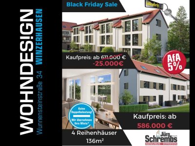 NEU | Reihenhaus | 5,5 Zimmer | keine Doppelbelastung - wir übernehmen Ihre Miete*