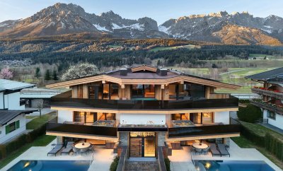Kaiserblick Lodge – Gartenwohnung mit privatem Swimmingpool