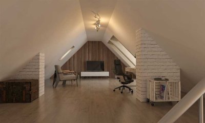 3-Zimmer-Wohnung mit Ausbaureserve auf 4 Zimmer