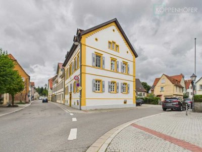 Mehrfamilienhaus mit Arztpraxis (frei werdend) in zentraler Lage