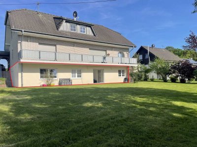Wunderschöne helle 2-Zimmerwohnung mit Terrasse und Garten in Much!