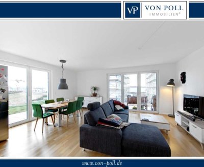 moderne Erdgeschosswohnung mit Garten am Phönixsee