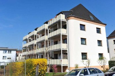 2-Zimmer-Hochparterre-Wohnung mit Balkon in Zwickau