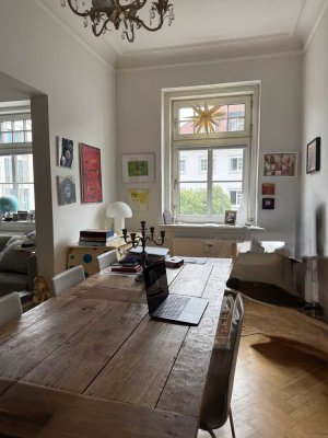 UNTERMIETE !Altbauwohnung mit Charme in Haidhausen – 110 m² zur Untermiete