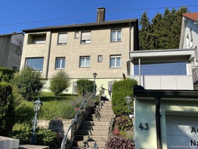 Einfamilienhaus in Top-Aussichtslage über Geislingen mit schönem Garten und herrlicher Pergola
