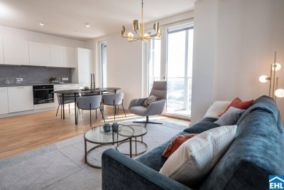 4-Zi.-Erstbezug mit Pool, Sauna &amp; Skylineblick | TOWER HOMES