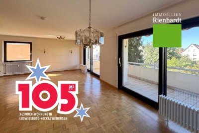105 qm! 3-Zimmer-Wohnung in Ludwigsburg-Neckarweihingen