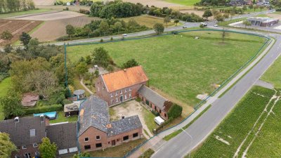 Historisches Anwesen auf 14.950 m² – ehemalige Wassermühle in Heinsberg-Kempen!
