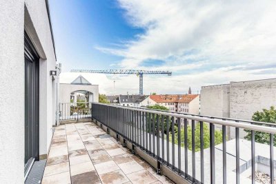Exklusives 2-Zimmer Penthouse mit 2 Dachterrassen in Berlin-Kreuzberg