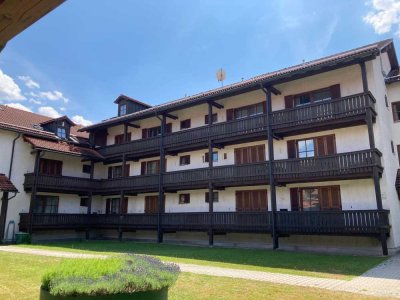 Möbliertes Apartment mit Balkon und TG-Stellplatz