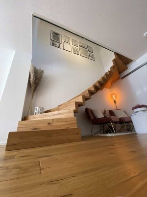 Exklusive 4-Zimmer-Maisonette-Wohnung mit Garten & Balkon in zentraler Lage von Kempten (Allgäu)