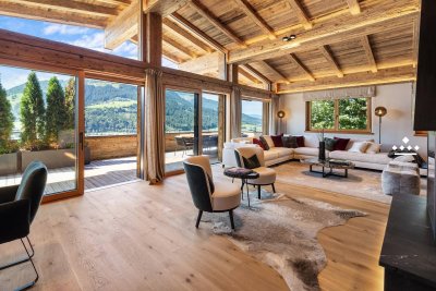 THE VIEW: Luxuschalet mit unvergleichlichem Alpenpanorama