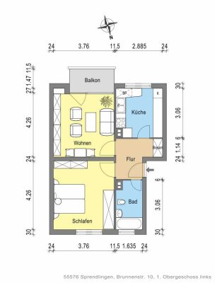 Helle 2-Zimmer-Wohnung mit Balkon sucht Langfristmieter! :-)