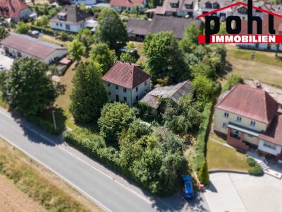 Handwerkerhaus auf großem Grundstück! In einem Ortsteil von Seßlach zu verkaufen!