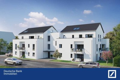 Moderne KFW 40 QNG* Dachgeschosswohnung mit Dachterrasse, HSW- und Kellerraum in Oerlinghausen!