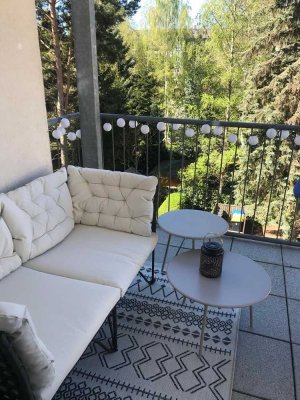 Schöne 1-Raum- Wohnung mit Wohnküche und Süd-Balkon in Zwickau