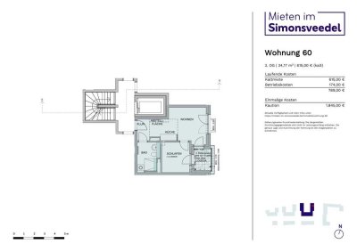 Erstbezug! 1,5-Zimmer-Neubauwohnung ideal für Singles oder Studenten - in K-Weidenpesch!