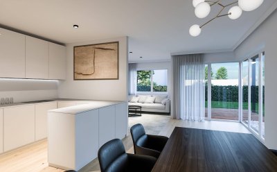 KURZFRISTIG BEZIEHBAR: DOPPELHAUS 115 M² DAS QUANTL DIETACH