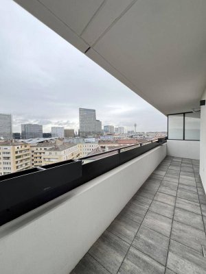 Dachgeschoss 3 Zimmer mit Dachgarten, klimatisiert - provisionsfrei + Jahreskarte Wr. Linien