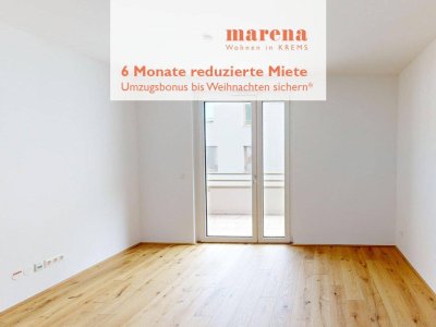 2-Zimmer-Wohnung mit Terrasse in Südlage + Umzugsbonus: 6 Monate reduzierte Miete | marena – Wohnen in Krems Haus 75b