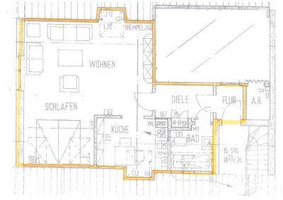 Helle Dachgeschosswohnung in Castrop-Rauxel