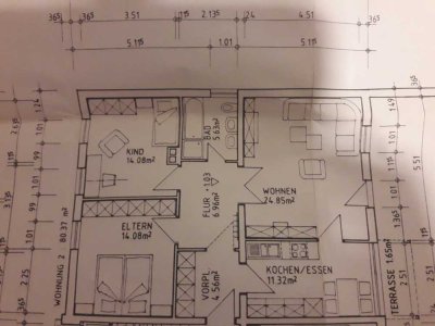 Ansprechende und gepflegte 4-Zimmer-DG-Wohnung mit Balkon und EBK in Rötz