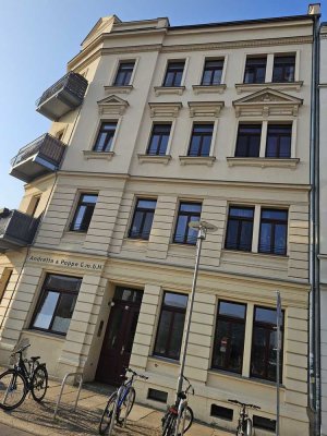 Südvorstadt I 3 Zimmer I Wohnküche I Parkett I vermietet I Süd-Balkon I Fußbodenheizung