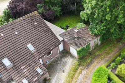Charmantes Reihenendhaus mit Garten und grünem Blick