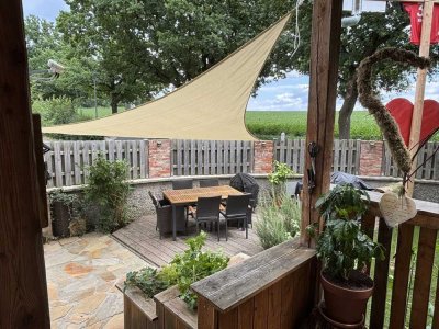 Attraktive 3-Zimmer Erdgeschosswohnung mit großem Garten, Carport und Stellplatz – Ihr perfektes Zuh
