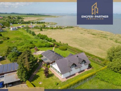 Rarität! Villa mit Indoor-Pool & spektakulärem Boddenblick – Exklusives Wohnen in einzigartiger Lage