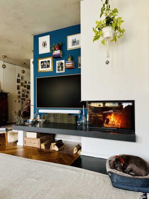 Penthouse mit Kamin & Dachterrasse in Prenzlauer Berg
