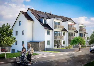 helle,  moderne 3-Zimmerwohnung mit Balkon, 1 OG
