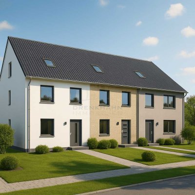 Platz für Familie, Arbeit und Freizeit – Reihenhaus mit Terrasse