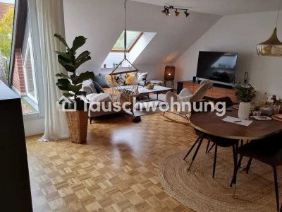 Tauschwohnung: 3-Zimmer Wohnung mit großer Dachterrasse