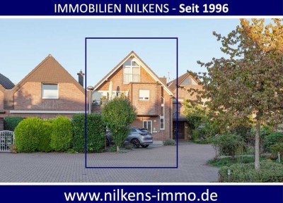 Nur 3 Wohneinheiten! Sofort frei! Schicke Maisonette-ETW im 1. OG mit Loggia + Garage nahe Ortskern