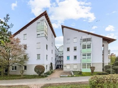 2-Zimmer-Eigentumswohnung mit Balkon und TG-Stellplatz in Erlangen - Büchenbach - Frei ab 1.4.26