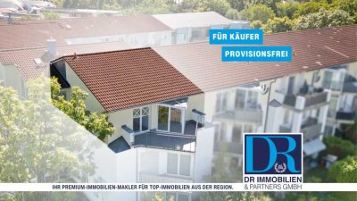 Frisch sanierte 2-Zi-Whg mit hohen Decken, Wintergarten und Westbalkon und TG-Stellplatz