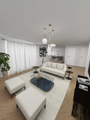 Historischer Charme trifft modernes Wohnen – großzügige 3-Zimmer-Wohnung mit Balkon