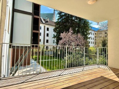 3-Zimmer-Wohnung mit Parkblick