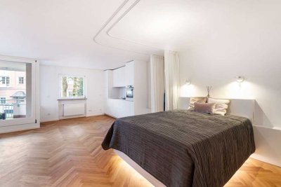 Hochwertige 1-Zimmer-Wohnung mit Balkon