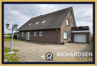 Einfamilienhaus mit Südgarten und Weitblick zum Nordseedeich in ruhiger Sackgassenlage