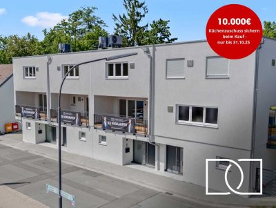 Provisionsfreier Neubau! Sofort bezugsfertiges Reihenhaus am Fluss mit Stadtgarten