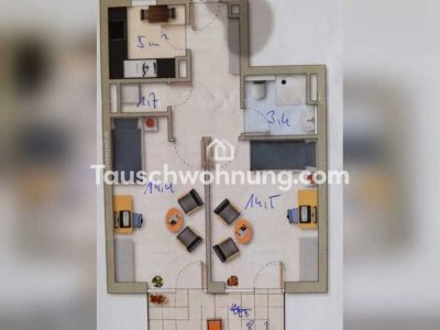 Tauschwohnung: Wohnung Oberwiehre 2 Zimmer gegen 3