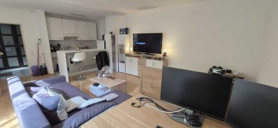Schöne 1-Zimmer-Wohnung mit Terasse und Einbauküche in Mainz