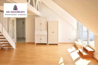 *MK IMMOBILIEN* Charmante 3,5-Zimmer-Maisonettewohnung mit TG-Stellplatz in Dietzenbach-Steinberg!