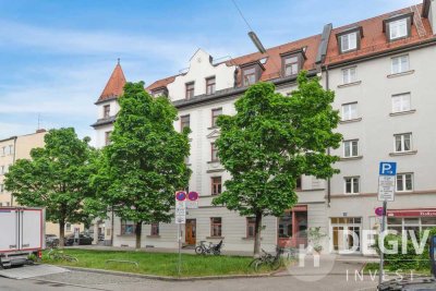 Charmante Altbau-Ladenwohnung in München-Neuhausen zur Kapitalanlage